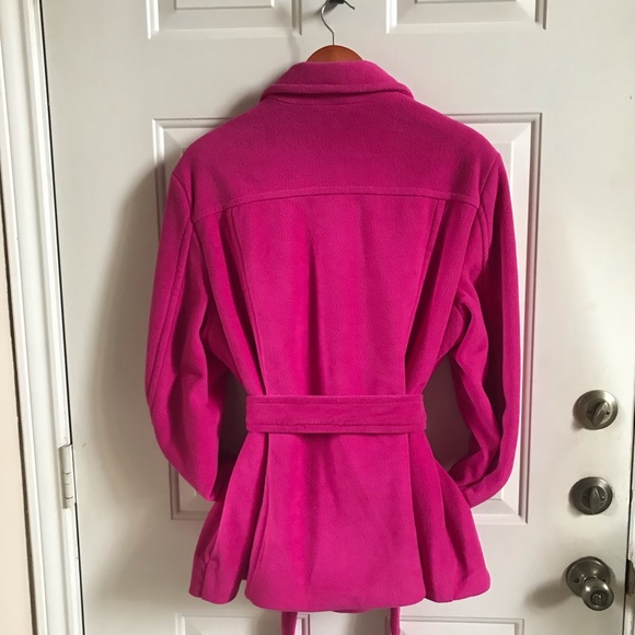 Old Navy | Pink Double Breasted Coat - Picture 8 of 10